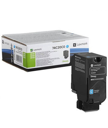 Toner LEXMARK Retorno Azul...