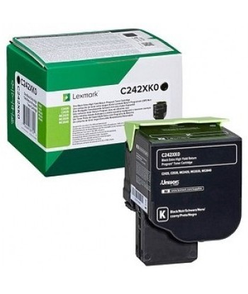 Toner LEXMARK Preto C242XK0...