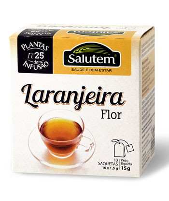 Chá Tisana em Bolsas Flor...