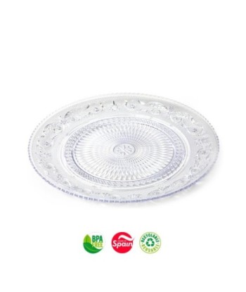 Pratos 18cm Plástico...