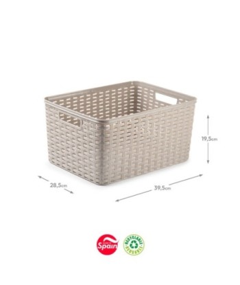 Caixa Arrumação Rattan Nº5...