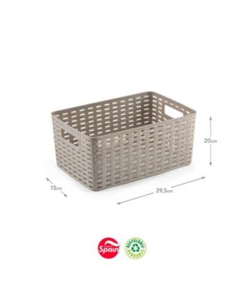 Caixa Arrumação Rattan Nº2...