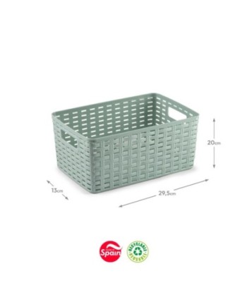 Caixa Arrumação Rattan Nº2...