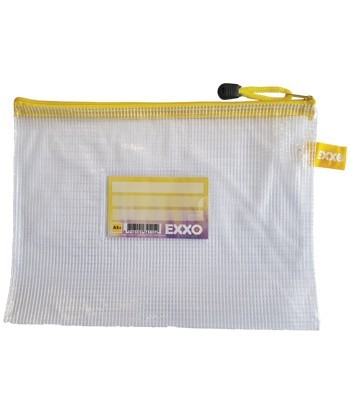 Bolsa A5 Fecho Correr Plástico