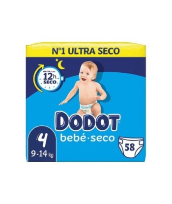 Fraldas Dodot T4 (9-14kg)...