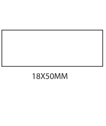 Etiquetas 18x50 Pack de 12...