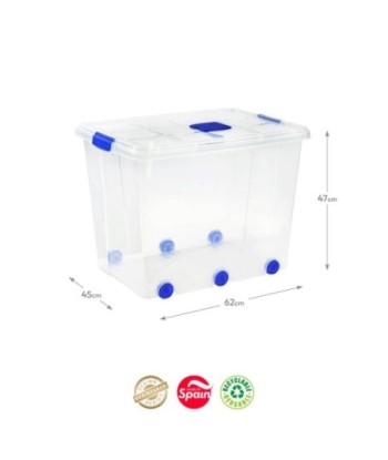 Caixa Plástico com Rodas...