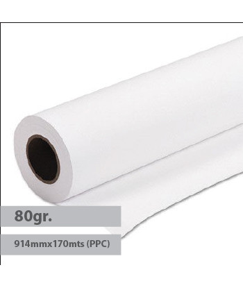 Papel 0914mmx170m 080g...