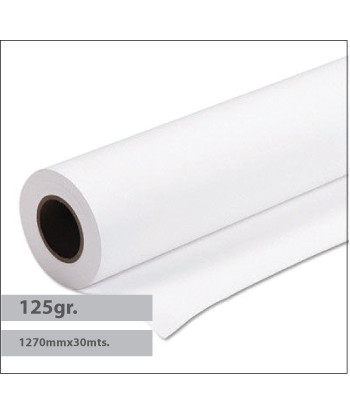 Papel 1270mmx030m 125g...