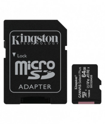 Cartão Memória micSDXC 64GB...