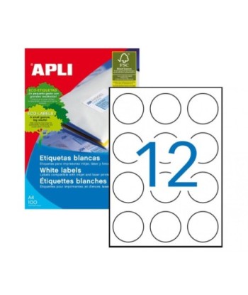 Etiquetas Redondas 60mm...