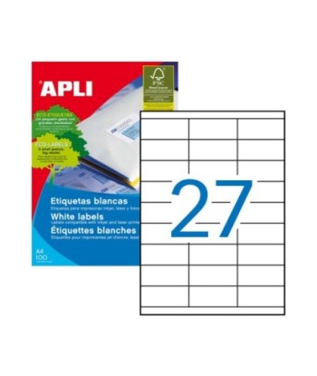 Etiquetas 070x030mm 100Fls...