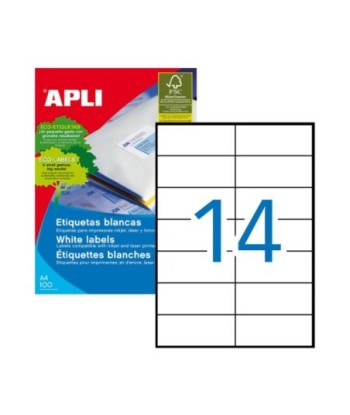 Etiquetas 105x042,4mm...