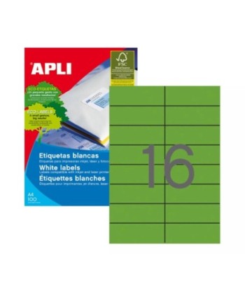 Etiquetas 105x037mm 20Fls...