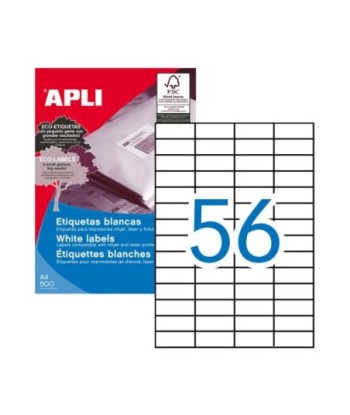 Etiquetas 052,5x021,2mm...