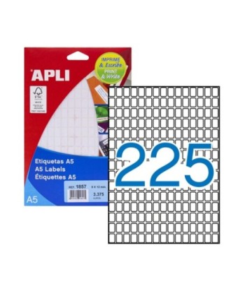 Etiquetas 008x012mm 15Fls...