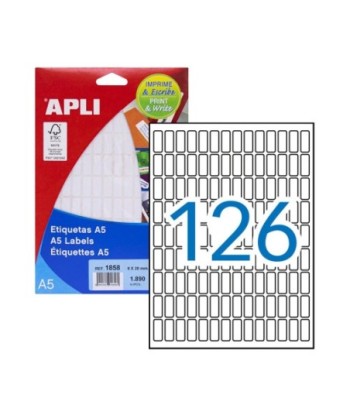 Etiquetas 008x020mm 15Fls...