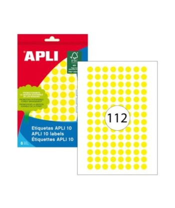 Etiquetas Redondas 10mm...