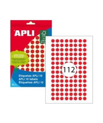 Etiquetas Redondas 10mm...