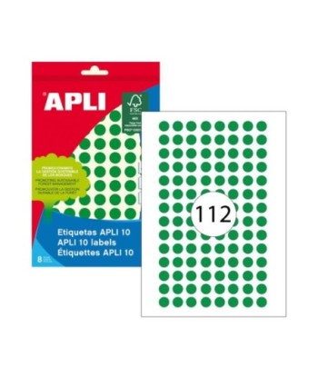 Etiquetas Redondas 10mm...
