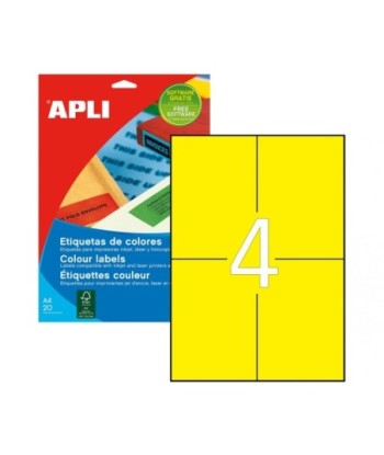 Etiquetas 105x148mm 20Fls...