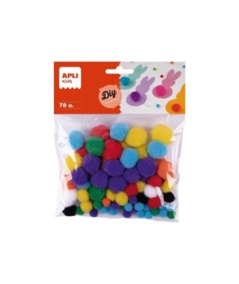 Pom Pom Apli Cores Sortidas...