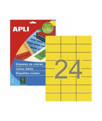 Etiquetas 070x037mm 20Fls...