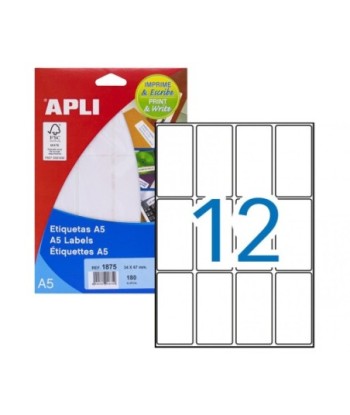 Etiquetas 034x067mm 15Fls...