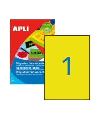 Etiquetas 210x297mm 20Fls...