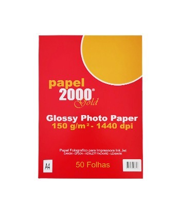 Papel 150gr InkJet A4  Foto...