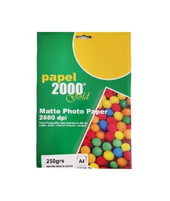 Papel 250gr InkJet 2000 A4...