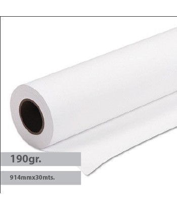 Papel 0914mmx030m 190g...